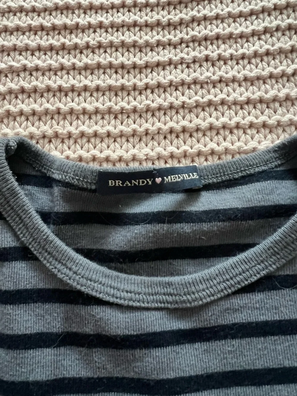 Brandy Melville striped top - Picture 3 of 3